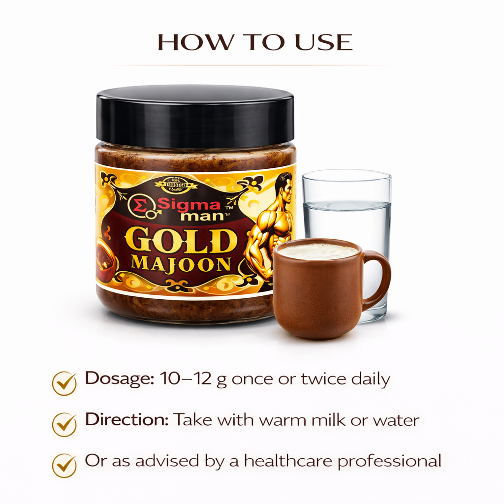 Sigma Man Gold Majoon β Ayurvedic Herbal Paste for Men