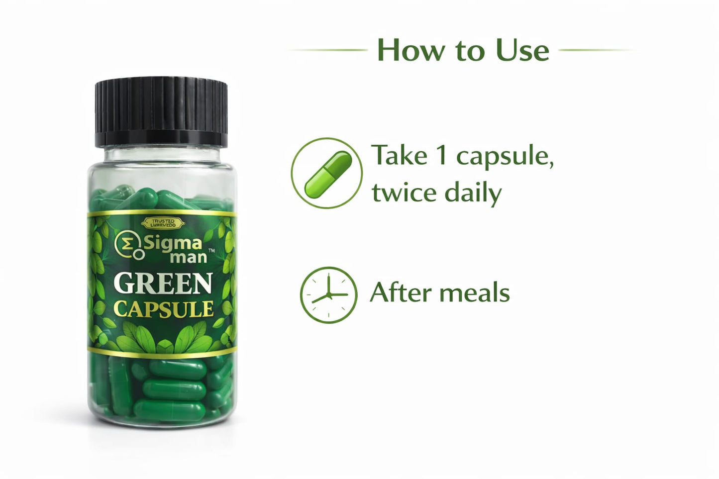 Sigma Man Green Capsule