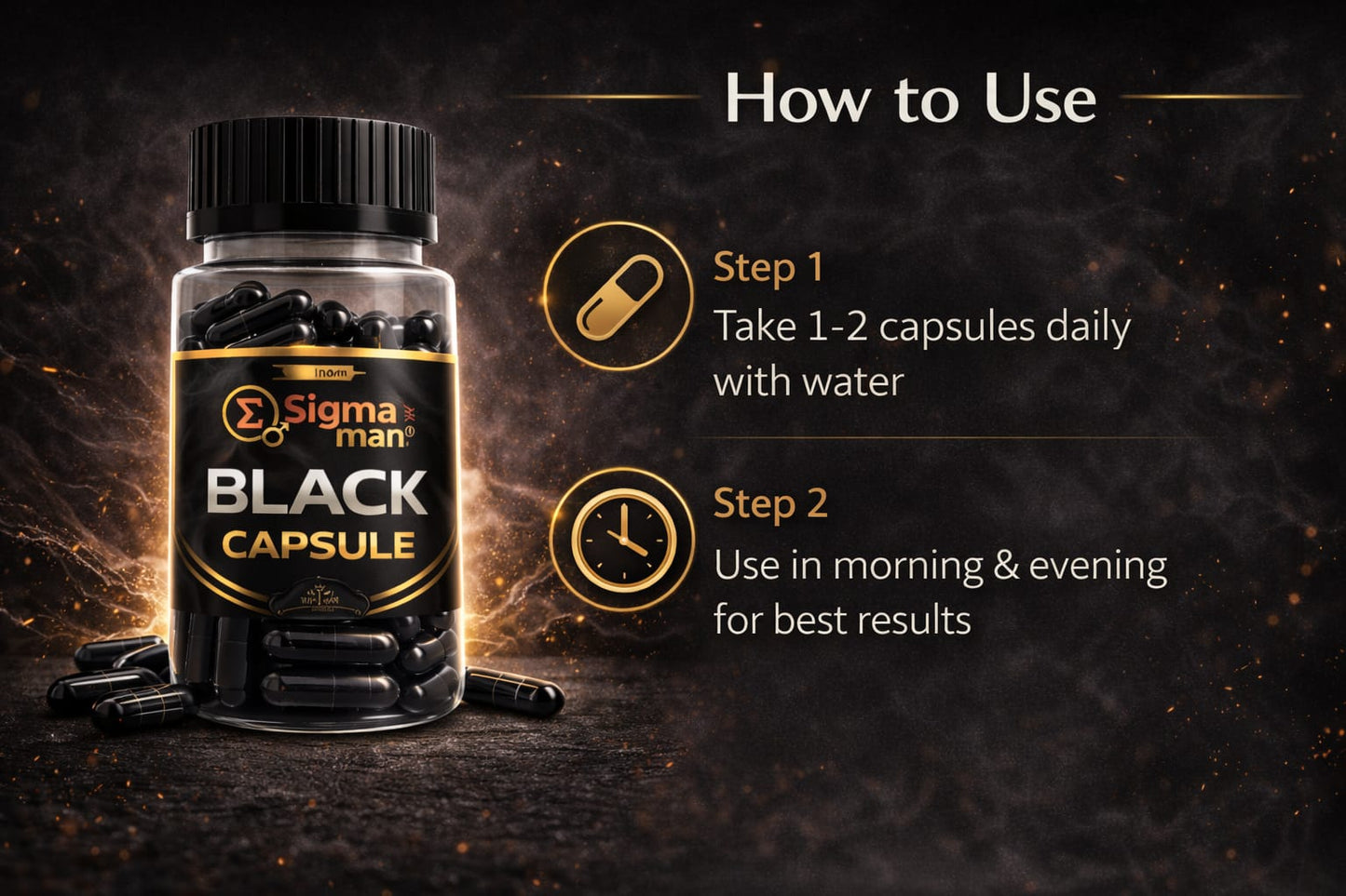 Sigma Man Black Capsule