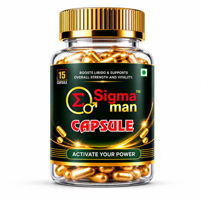 Sigma Man Capsule – Ayurvedic Herbal Supplement for Men