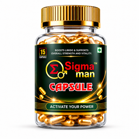 Sigma Man Capsule – Ayurvedic Herbal Supplement for Men