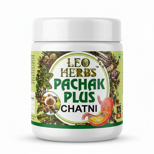 LEO HERBS Pachak Plus Chatni - Ayurvedic Digestive Chutney for Better Digestion & Gut Comfort
