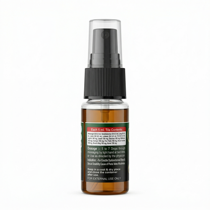 Sigma Man Tila - Herbal Massage Oil for Strength, Relaxation & Performance Support
