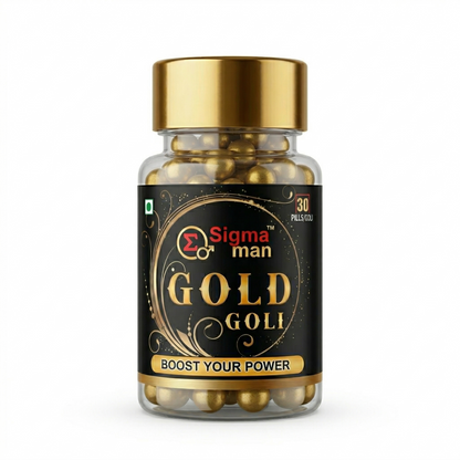 Sigma Man Gold Goli