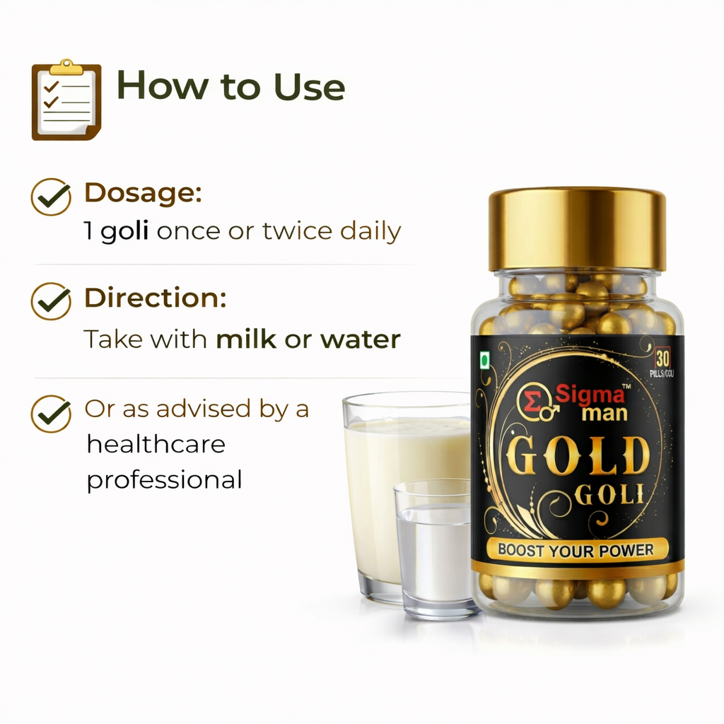 Sigma Man Gold Goli