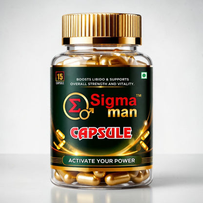 Sigma Man Capsule – Ayurvedic Herbal Supplement for Men