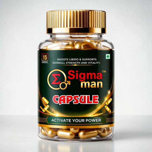 Sigma Man Capsule – Ayurvedic Herbal Supplement for Men