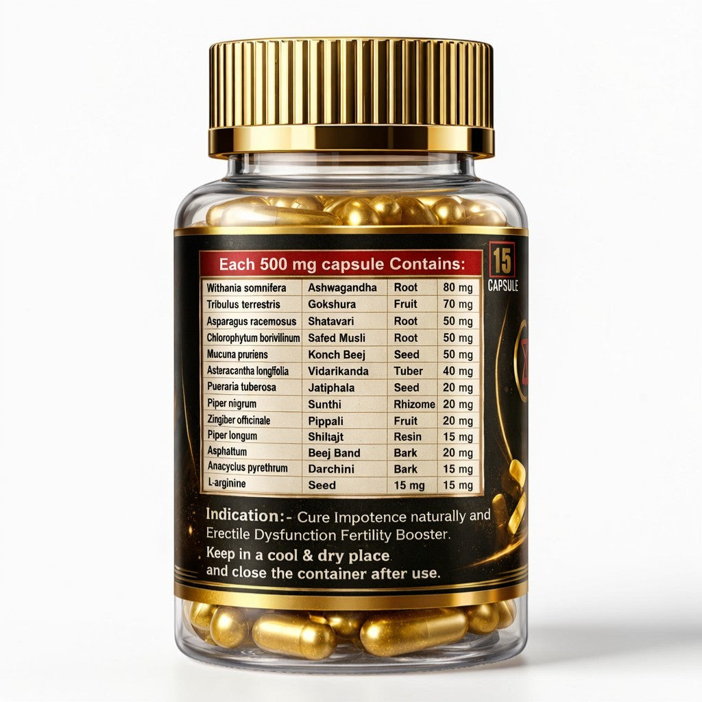 Sigma Man Capsule – Ayurvedic Herbal Supplement for Men