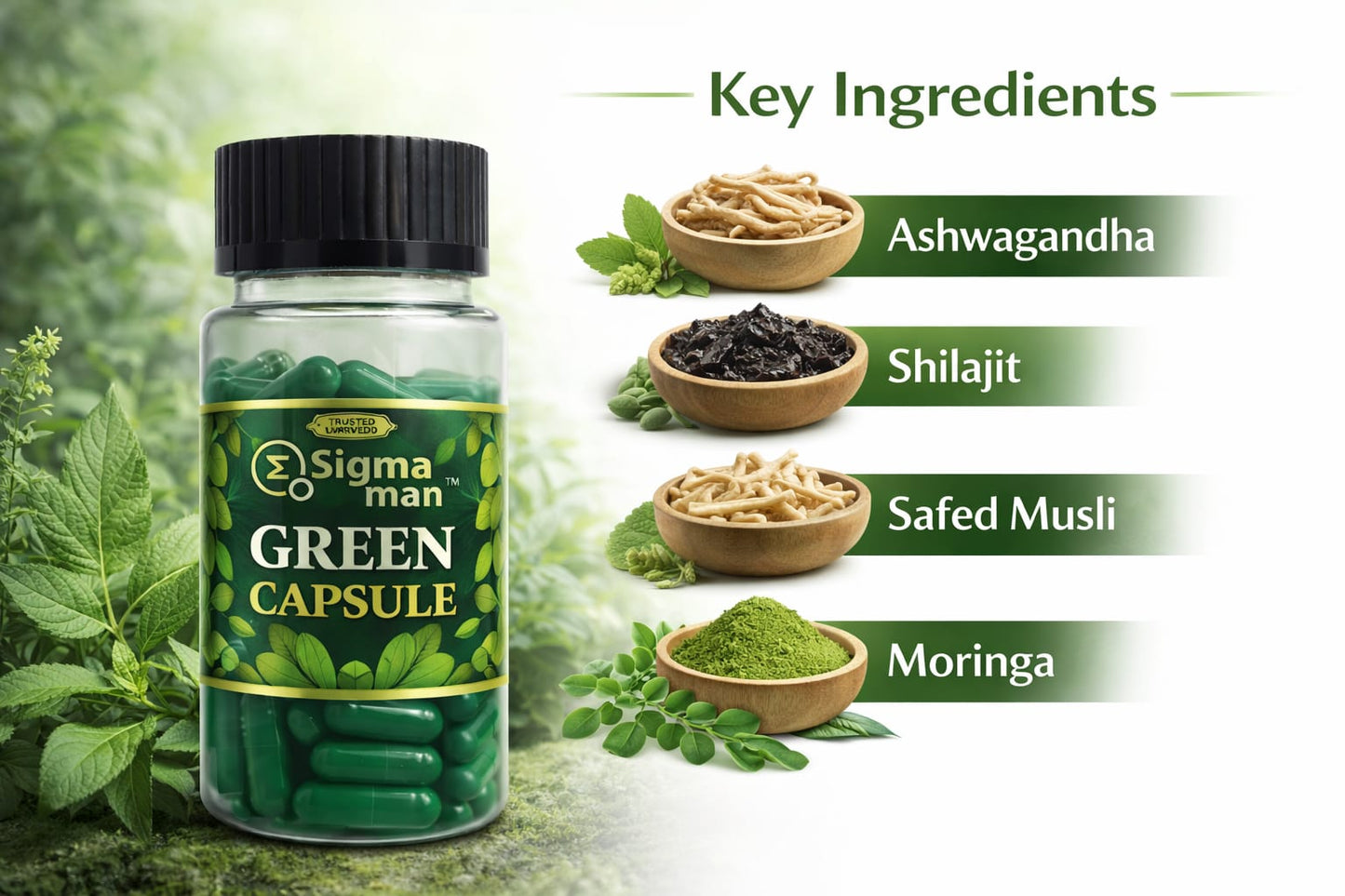 Sigma Man Green Capsule