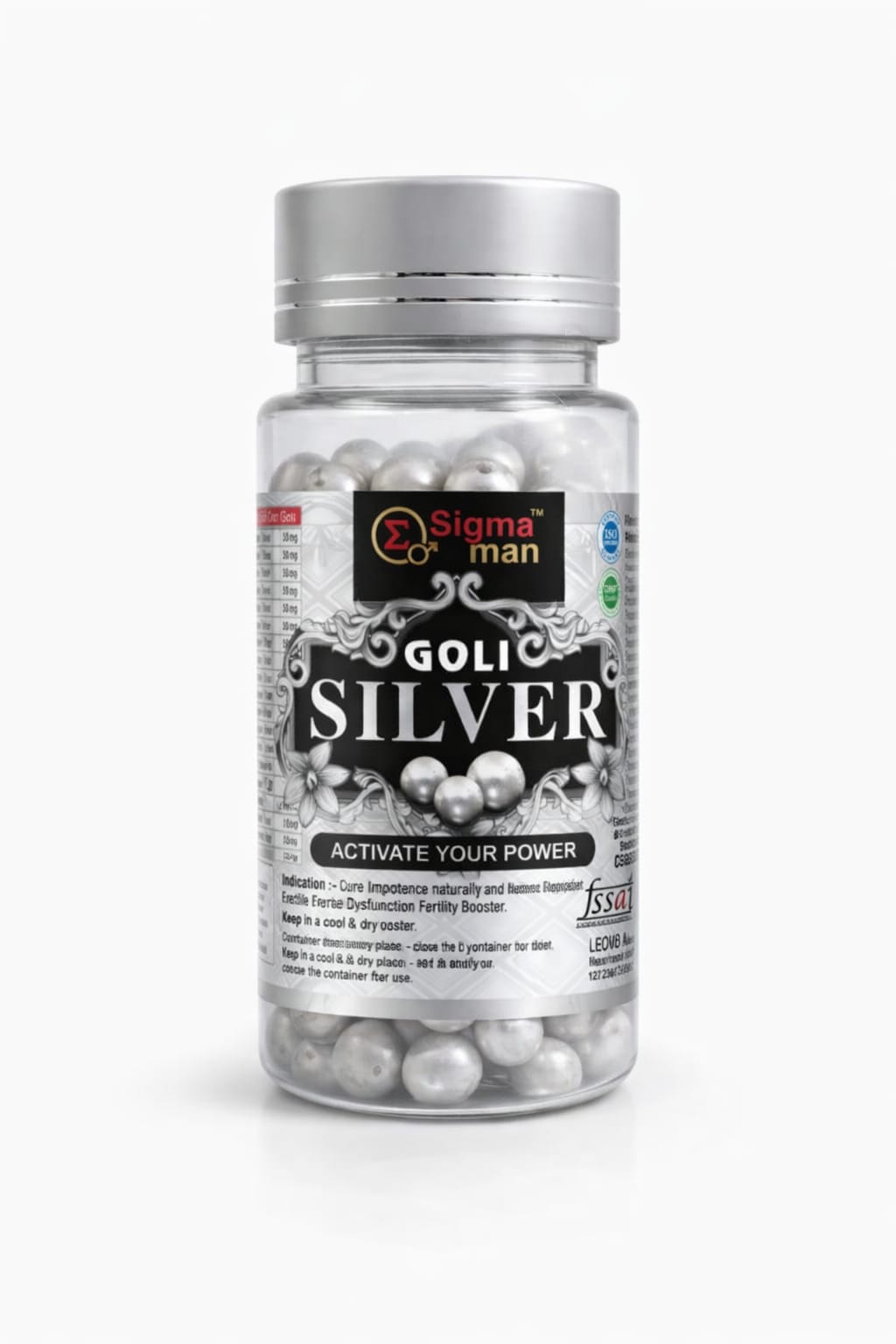 Sigma men - Silver Goli