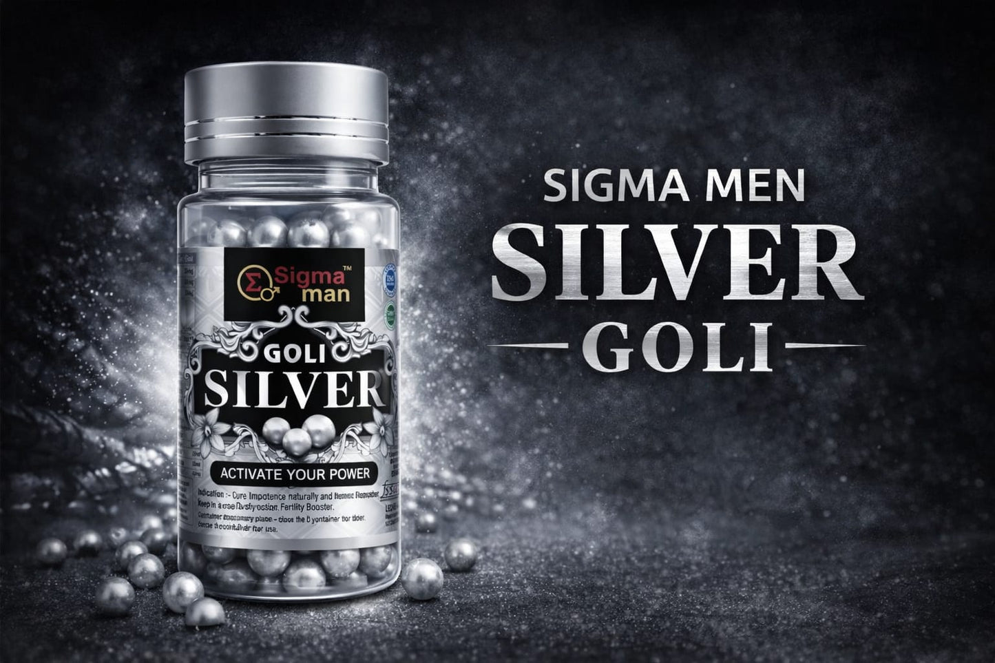 Sigma men - Silver Goli