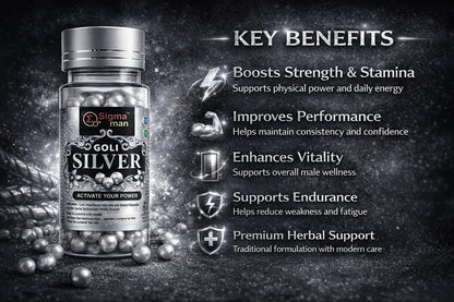 Sigma men - Silver Goli