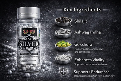 Sigma men - Silver Goli